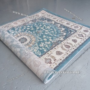 Турецкий Ковер Для гостиной New дизайн 99 Голубой