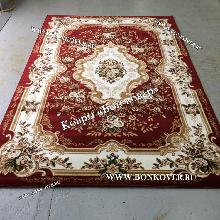 Ковер для гостиной Бордовый Арт 25482 New